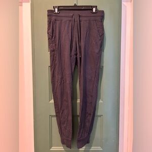 Black Lululemon Cuffed Joggers